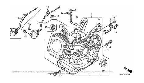 honda small engine parts diagram