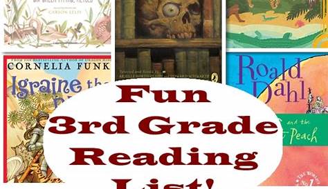 Recommended 3rd Grade Reading List - Homeschool Curriculum