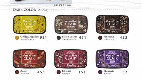 versafine clair color chart