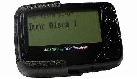 pager alarm system for car