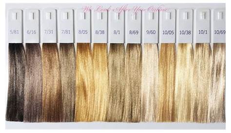 21 Lovely Wella Hair Color Chart | Wella hair color, Hair color chart