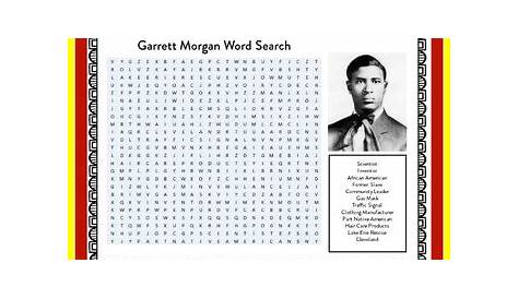 garrett morgan worksheets