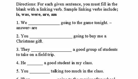 linking words 2nd grade worksheet