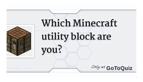 utility blocks minecraft