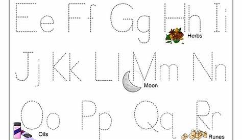 Tracing Letters Worksheets For 3 Year Olds | TracingLettersWorksheets.com