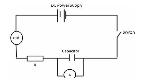 capacitor charging circuit diagram