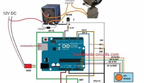 Arduino Automatic School/College Bell System - Homemade Circuit Projects