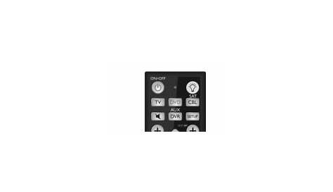 GE 24116 - 4 - Device Universal Remote Manual