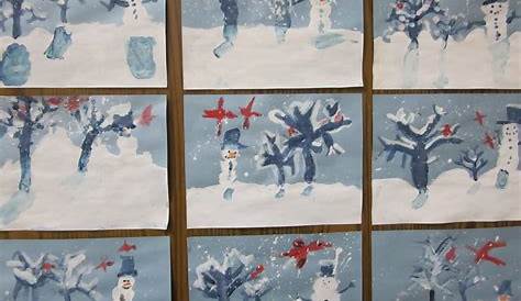 winter art projects for 2nd graders