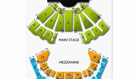 grand ole opry seating chart with seat numbers