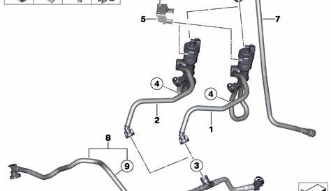 BMW 320i fuel tank breather line. System, VALVE, Maintenance, INJECTION