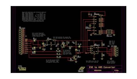 RS232 to RS485 Circuit | Circuit Wiring