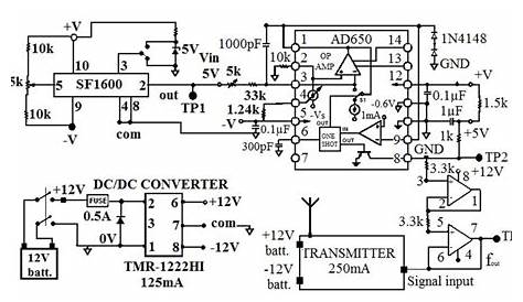 Circuit diagram of accelerometer transmitter board. | Download