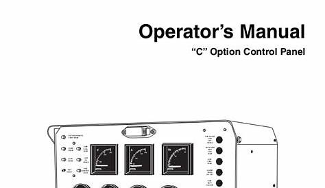 generac g control panel manual
