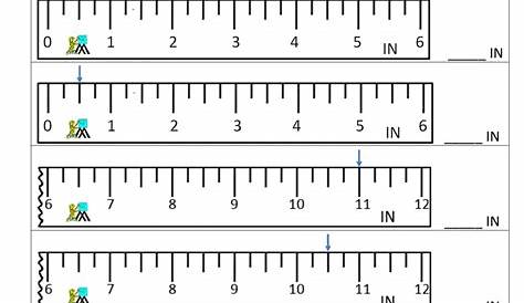 Measurement Math Worksheets - Measuring Length