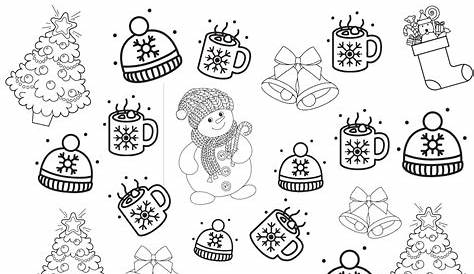holiday activity pages printable
