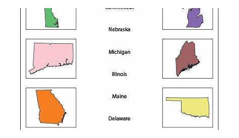 states worksheets