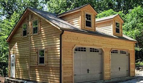 two car garage with loft prices