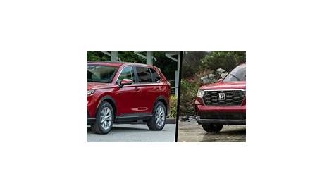 Compare 2023 Honda CR-V vs. 2023 Honda Pilot | O’Fallon IL