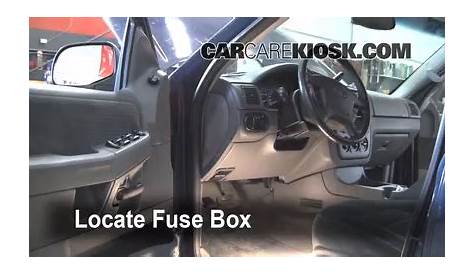 fuse box for 2003 ford explorer