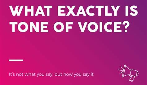 Tone of voice: Find yours and attract the right people