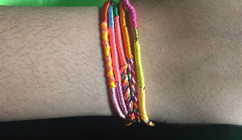 how much string for friendship bracelet