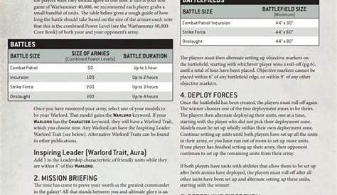 warhammer 40k 9th edition core rulebook pdf