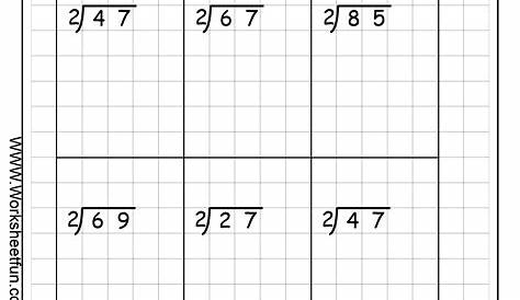 the divide grid is shown in this worksheet