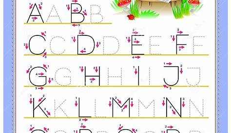 Tracing Alphabet Letters Az - TracingLettersWorksheets.com