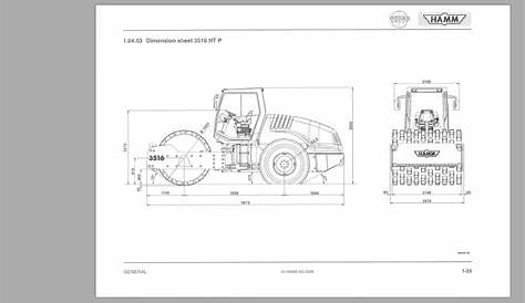 Wirtgen Hamm Roller 3516-3520 HT P Operating Manual | Auto Repair