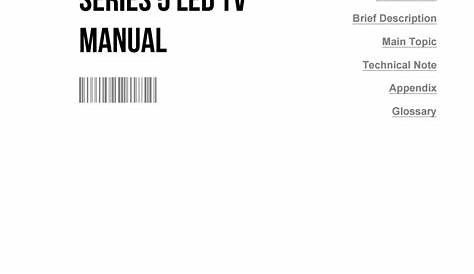 Samsung series 5 led tv manual by dfg665 - Issuu