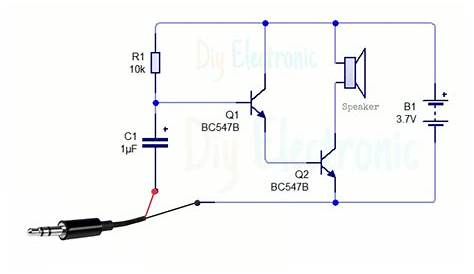 2 speaker amplifier circuit diagram