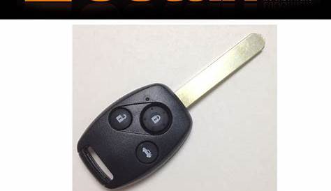 honda accord remote key