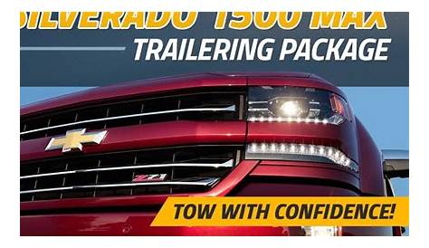 Hank Graff Chevrolet - Bay City: Max Trailering Package Available for