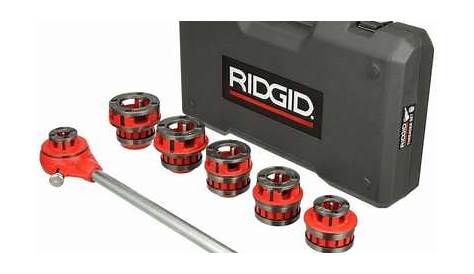 Ridgid 36475 Manual Ratchet Pipe Threader Kit For Bolts, Pipes, Rods