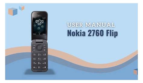 Nokia 2760 Flip (N139DL) User Manual / User Guide