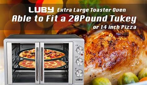 Luby GH55 Toaster Oven, 55 L, White: Amazon.ca: Home & Kitchen