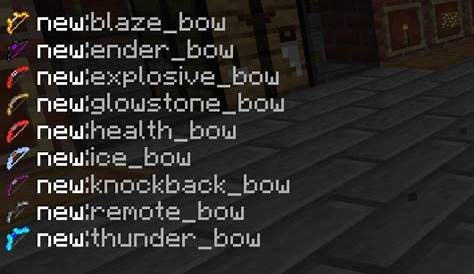 Good Minecraft Bow Names