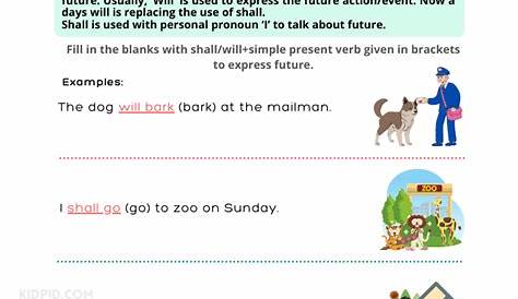 future tense verbs worksheets