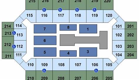 worthen arena seating chart
