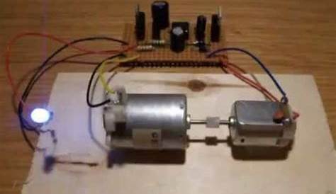 What are the power ratios in a typical free energy motor generator set