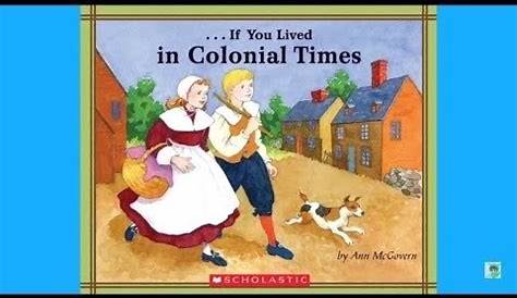 life in colonial times worksheets