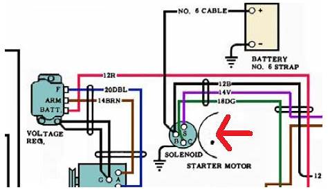 c4 corvette starter wiring diagram