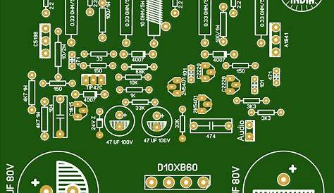4440 ic stereo amplifier circuit diagram