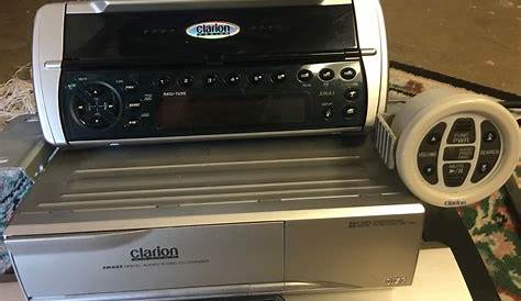 For Sale - Clarion radio , Clarion amplifier , puck, 6 cd changer