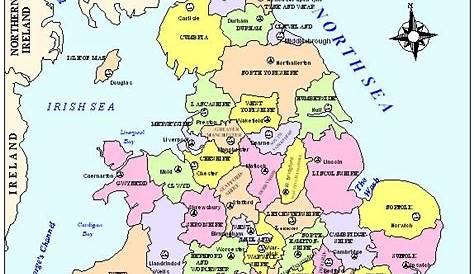 England political map