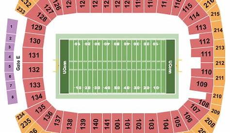 eku football seating chart