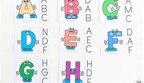 letter matching game printable