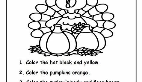 Free Thanksgiving Worksheets For Elementary Students - PARAMITA WEB