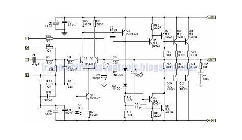 circuit design for subwoofer amplifier